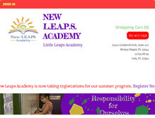 Tablet Screenshot of newleaps.org